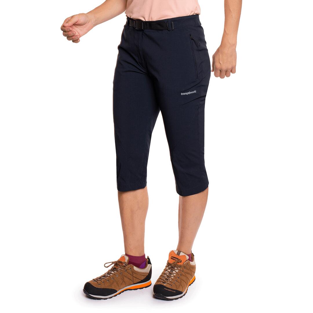 Pantalón pirata para Mujer Trangoworld Youre th Negro 3/6