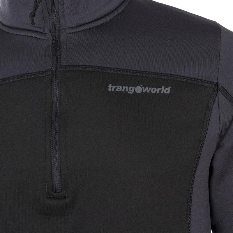 Pullover para Hombre Trangoworld Drammen Gris/Negro