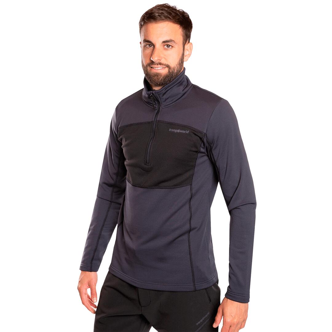 Jersey para Hombre Trangoworld Drammen Gris/Negro 3/6