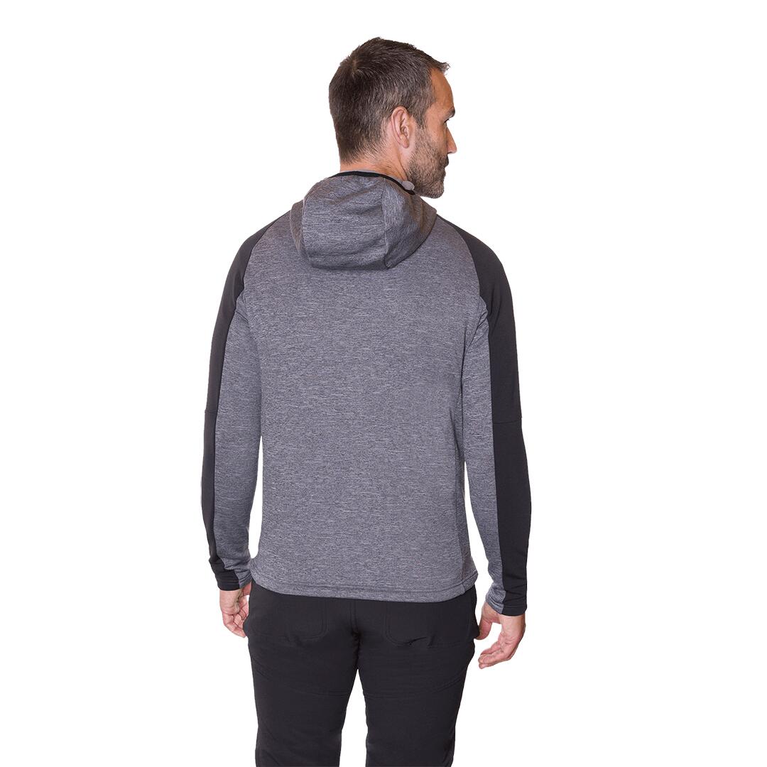 Forro polar para Hombre Trangoworld Brighton Gris/Negro/Negro 3/7
