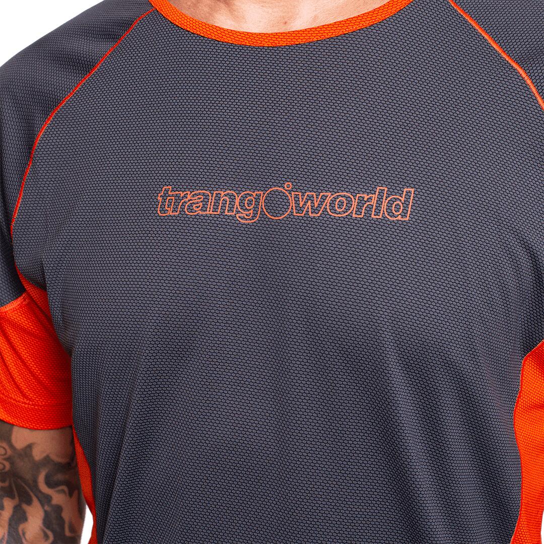 Camiseta para Hombre Trangoworld Rapi Gris/Naranja 5/6