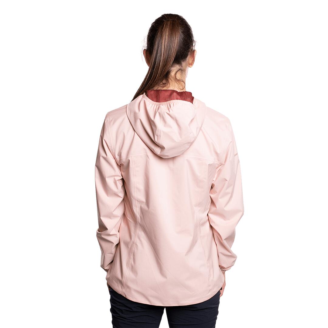 Chubasquero para Mujer Trangoworld Tacora th Rosa/Marrón Impermeable 4/6