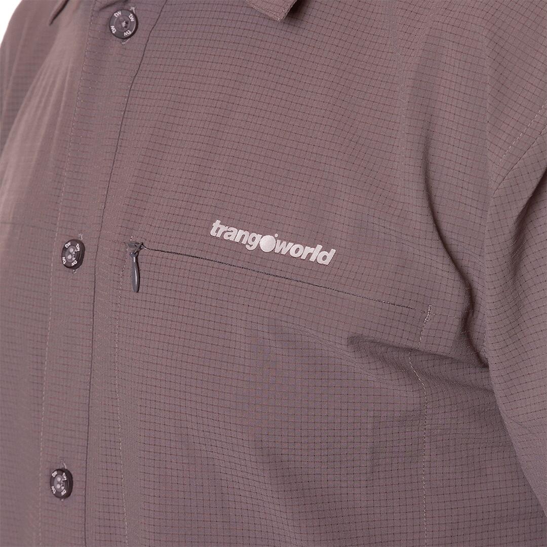 Camisa mangas cortas para Hombre Trangoworld Esera vn Gris/Gris 5/6