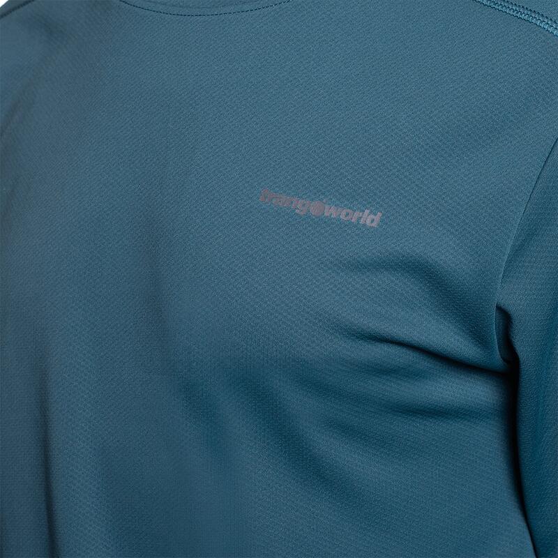 Camiseta de manga larga para Hombre Trangoworld Dundret Azul