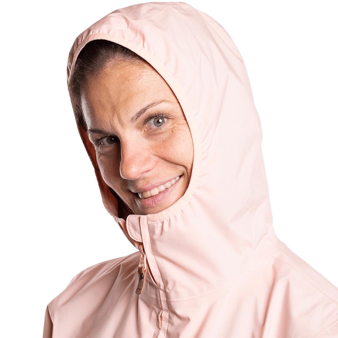 Chubasquero para Mujer Trangoworld Tacora th Rosa/Marrón Impermeable 5/6