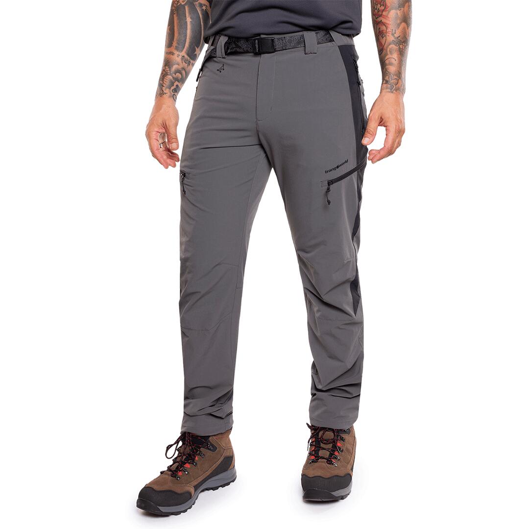 Pantalón para Hombre Trangoworld Krivan th Gris/Negro 3/7