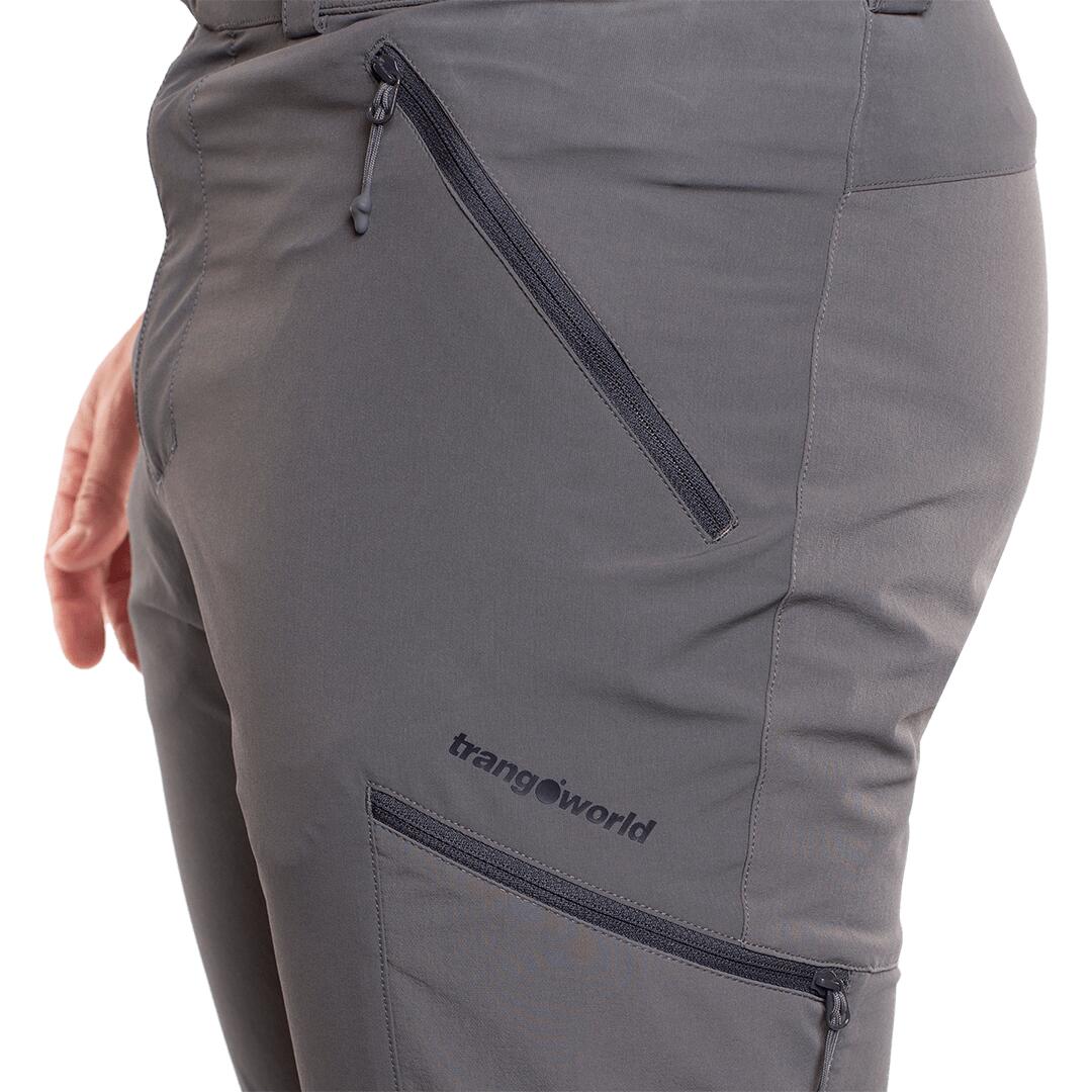 Pantalón para Hombre Trangoworld Malmo th Gris/Gris/Negro 6/7