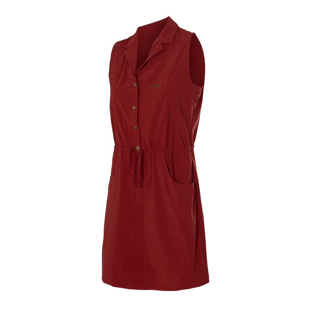 TRANGOWORLD Vestido para Mujer Trangoworld Cameros Marrón