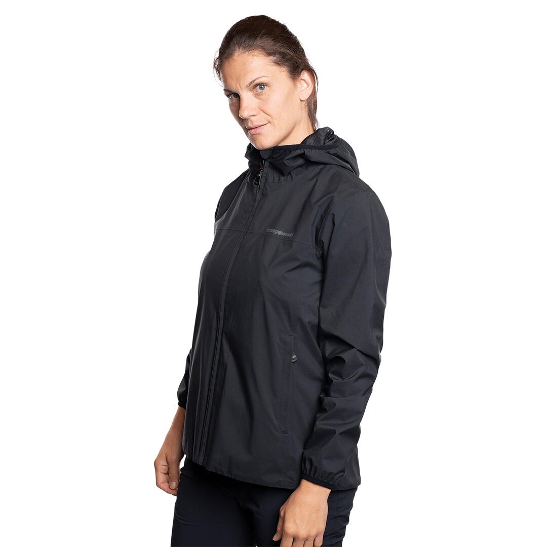 Chubasquero para Mujer Trangoworld Tacora th Negro/Negro Impermeable 3/6