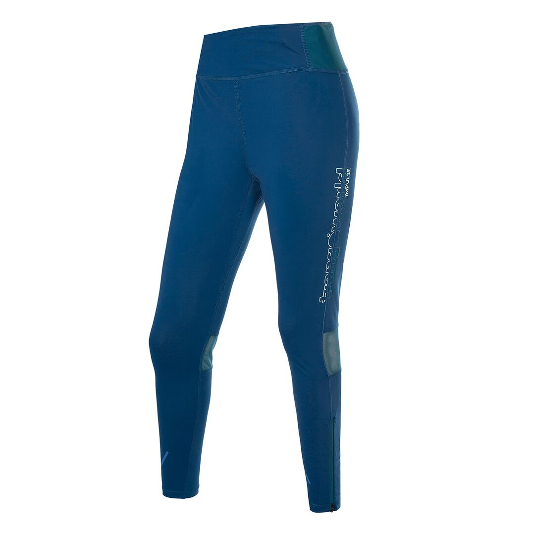 TRANGOWORLD Mallas leggings larga para Mujer Trangoworld Fiord Azul protección UV+30