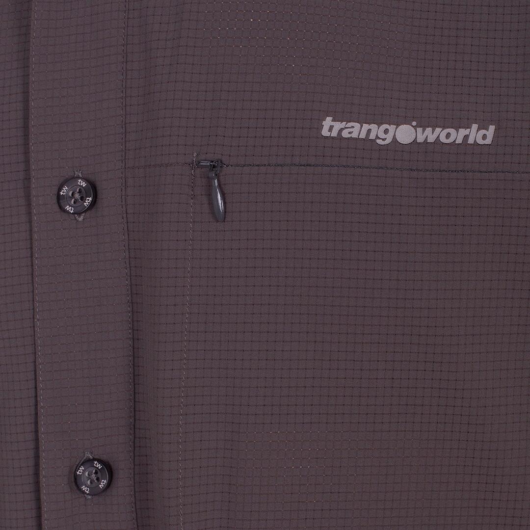 Camisa mangas cortas para Hombre Trangoworld Esera vn Gris/Gris 2/6