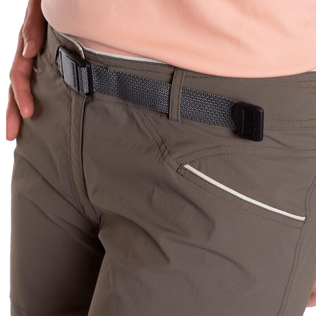 Pantalones cortos para Mujer Trangoworld Maladeta vn Marrón/Gris 5/6