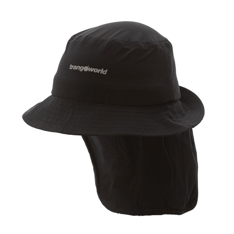 Sombrero Trangoworld Zinal Negro protección UV+30