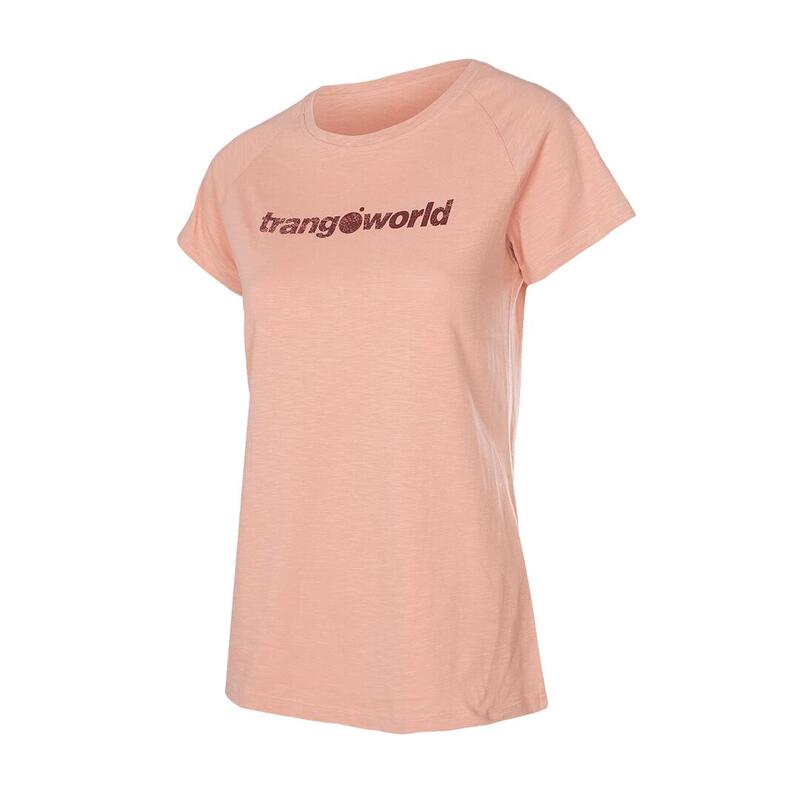 Camiseta de manga corta para Mujer Trangoworld Azagra th Rosa