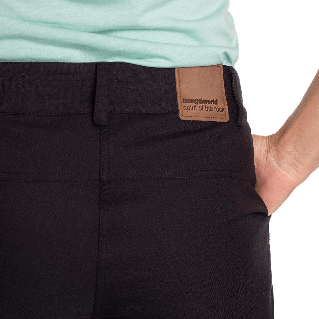 Pantalones cortos para Mujer Trangoworld Andraz Negro 6/6