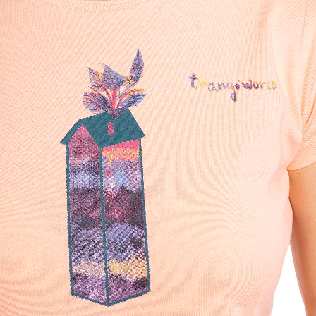 Camiseta para Mujer Trangoworld Hogar wm Rosa 5/6