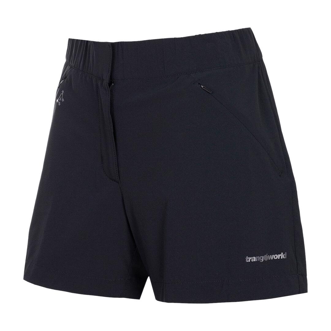 TRANGOWORLD Pantalón corto para Mujer Trangoworld Ghati Negro