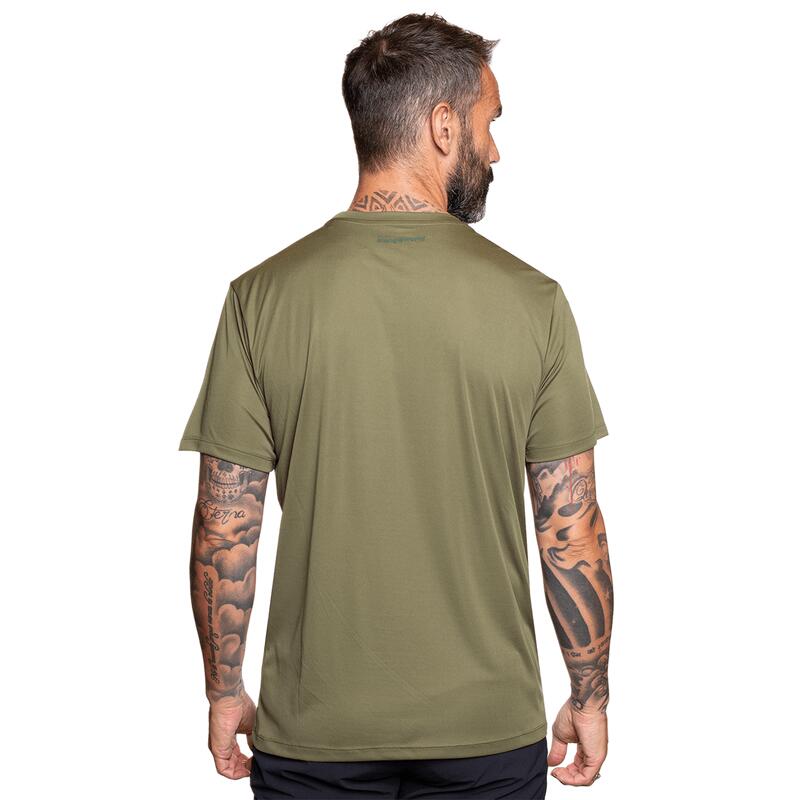 Camiseta de manga corta para Hombre Trangoworld Loiba Verde