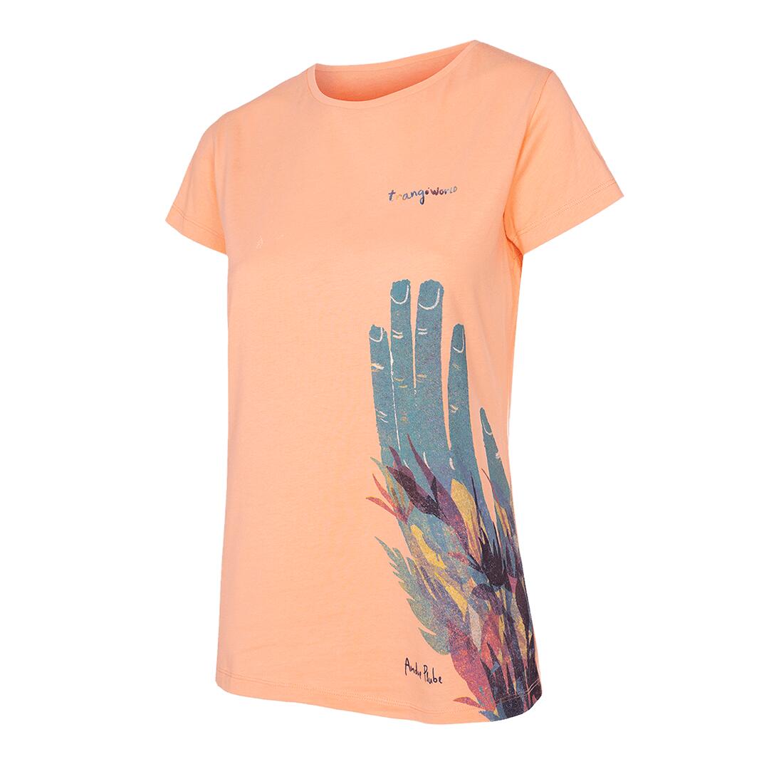 TRANGOWORLD Camiseta de manga corta para Mujer Trangoworld Agua wm Rosa