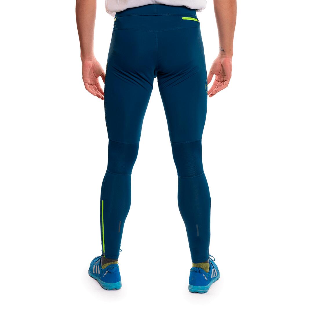 Mallas leggings larga para Hombre Trangoworld Anaga Azul/Verde protección UV+30 4/6