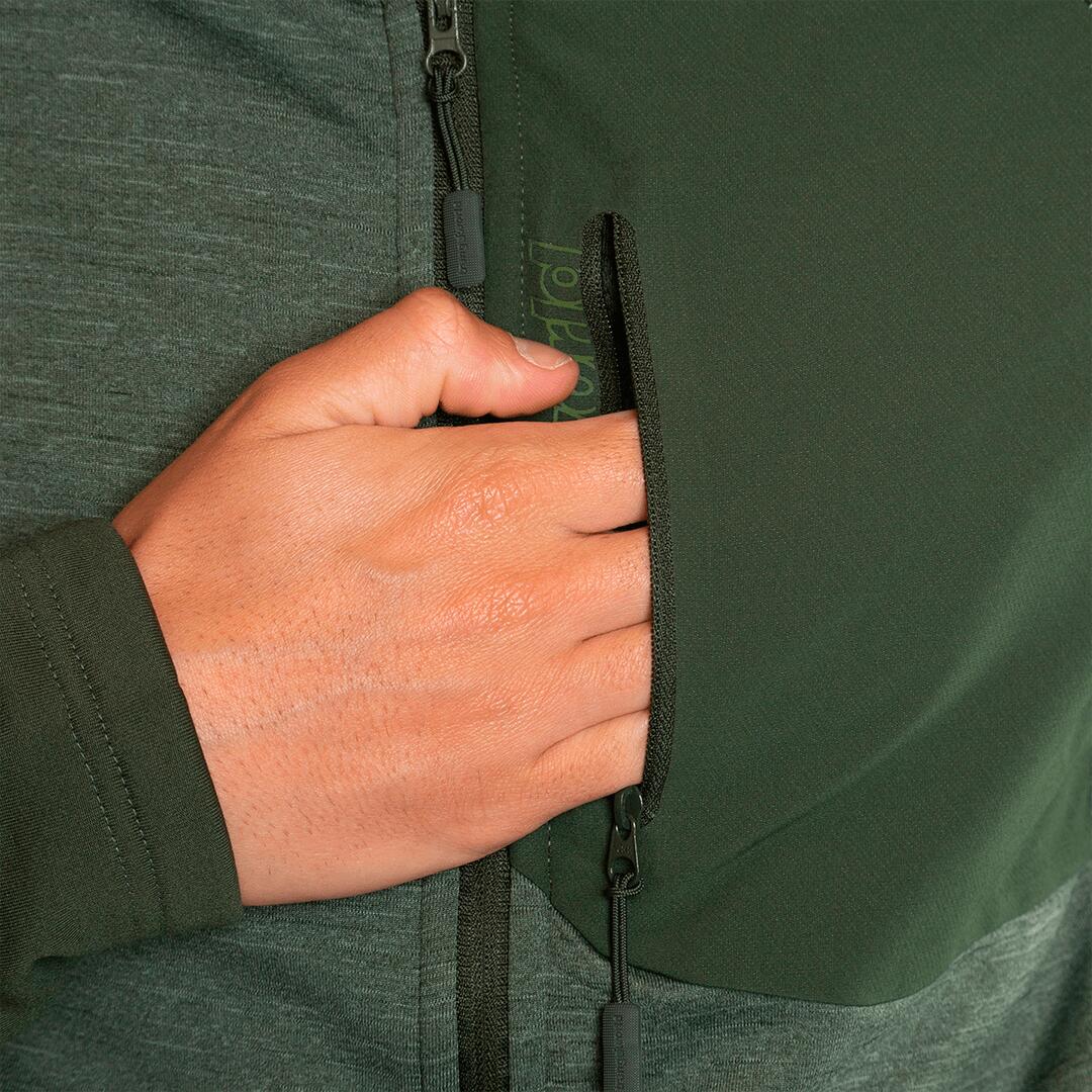 Forro polar para Hombre Trangoworld Brighton Verde/Verde 6/7