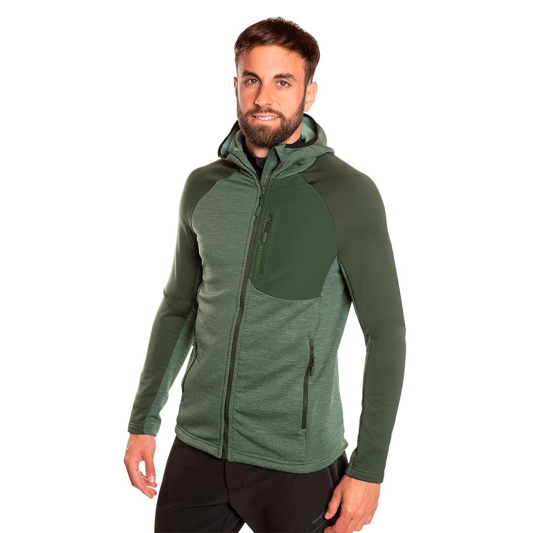 Forro polar para Hombre Trangoworld Brighton Verde/Verde 3/7