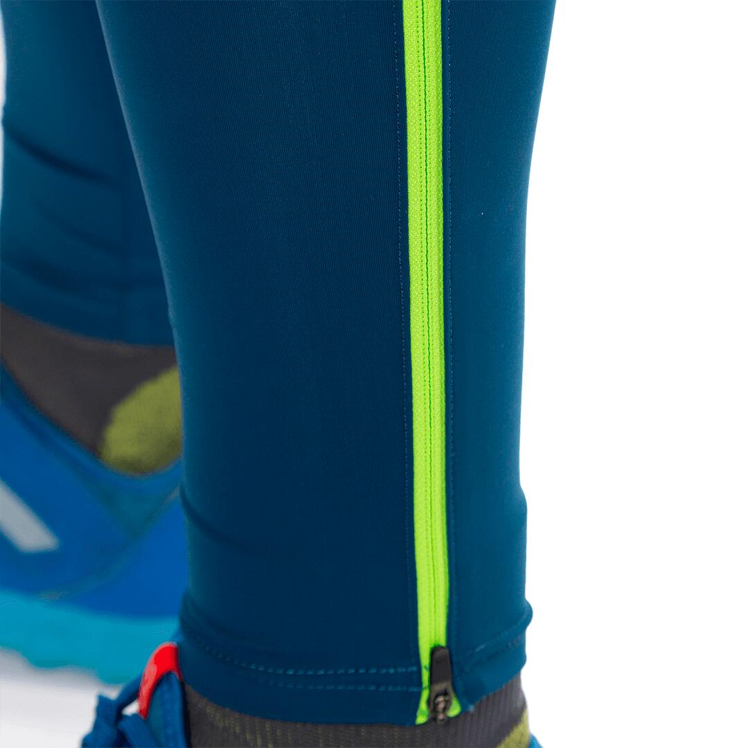 Mallas leggings larga para Hombre Trangoworld Anaga Azul/Verde protección UV+30 6/6