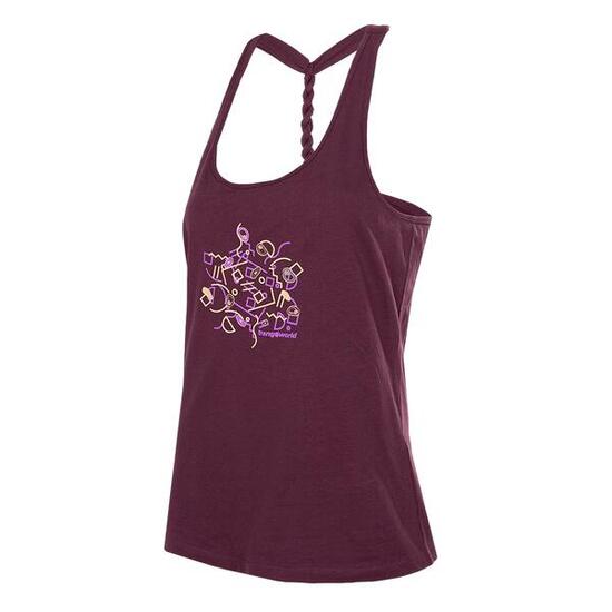 Camiseta para Mujer Trangoworld Mazin Gris