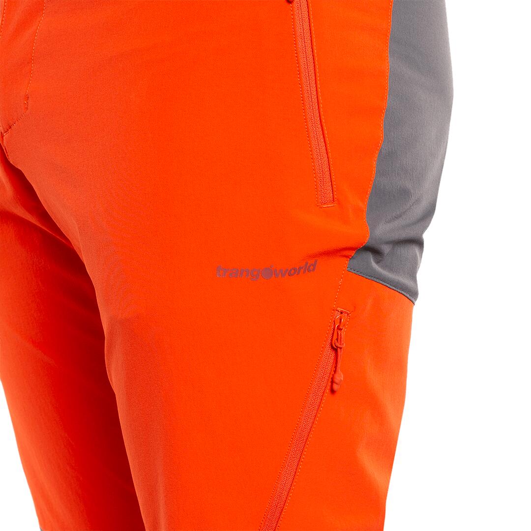 Pantalón para Hombre Trangoworld Kasu th Naranja/Gris/Gris 6/6