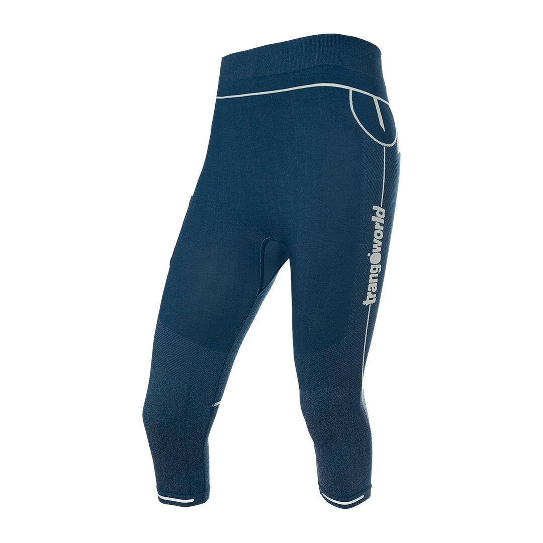 TRANGOWORLD Pantalón pirata para Mujer Trangoworld Lavis Azul/Azul