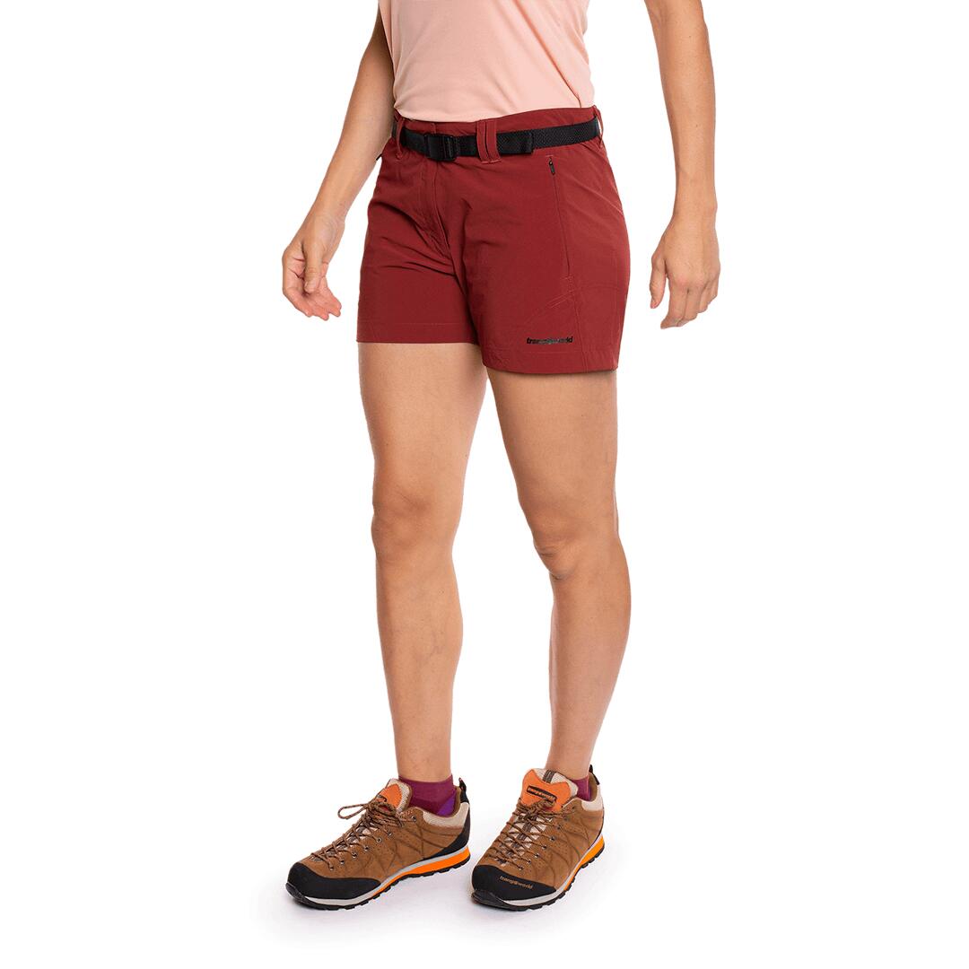 Pantalones cortos para Mujer Trangoworld Bamba Marrón 3/6
