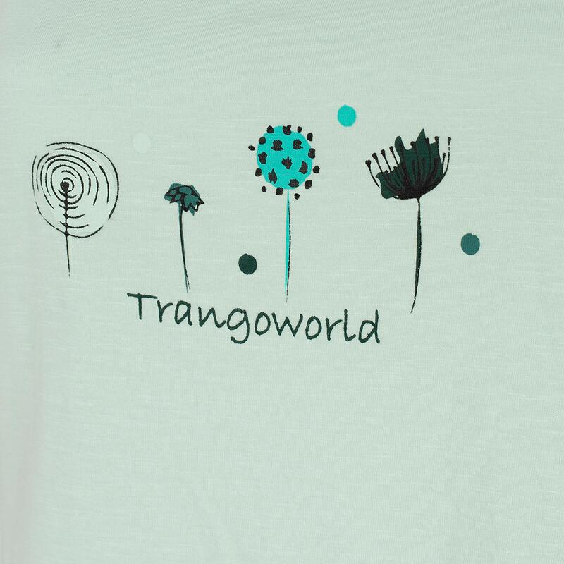 Camiseta sin mangas para Mujer Trangoworld Andarax Azul