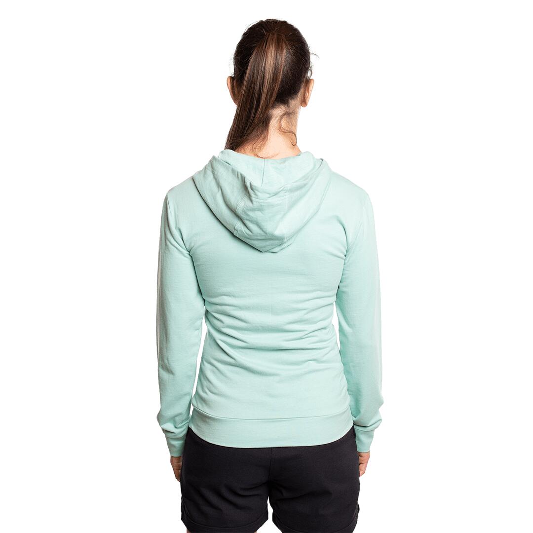 Sudadera con cremallera para Mujer Trangoworld Rozes Verde 4/6