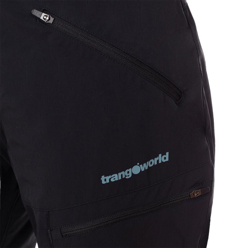 Pantalón para Mujer Trangoworld Tsenda th Negro