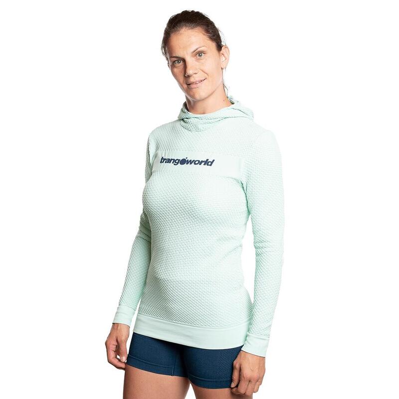 Sudadera para Mujer Trangoworld Limone Azul/Azul