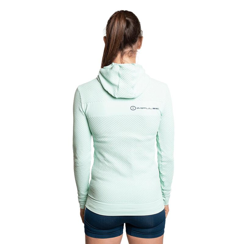 Sudadera para Mujer Trangoworld Limone Azul/Azul