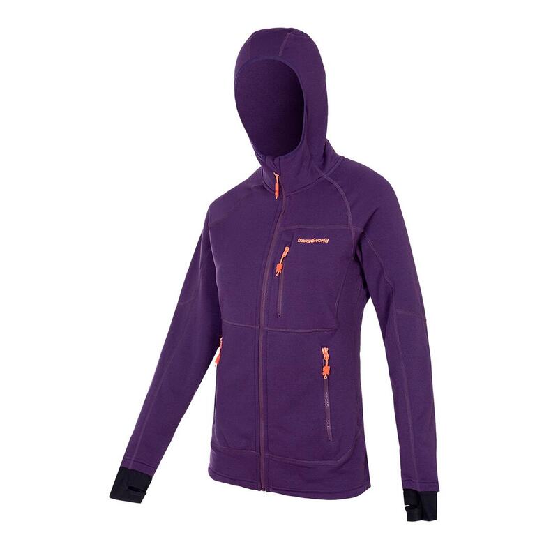 Chaqueta para Mujer Trangoworld Trx2 stretch wm pro Morado/Negro