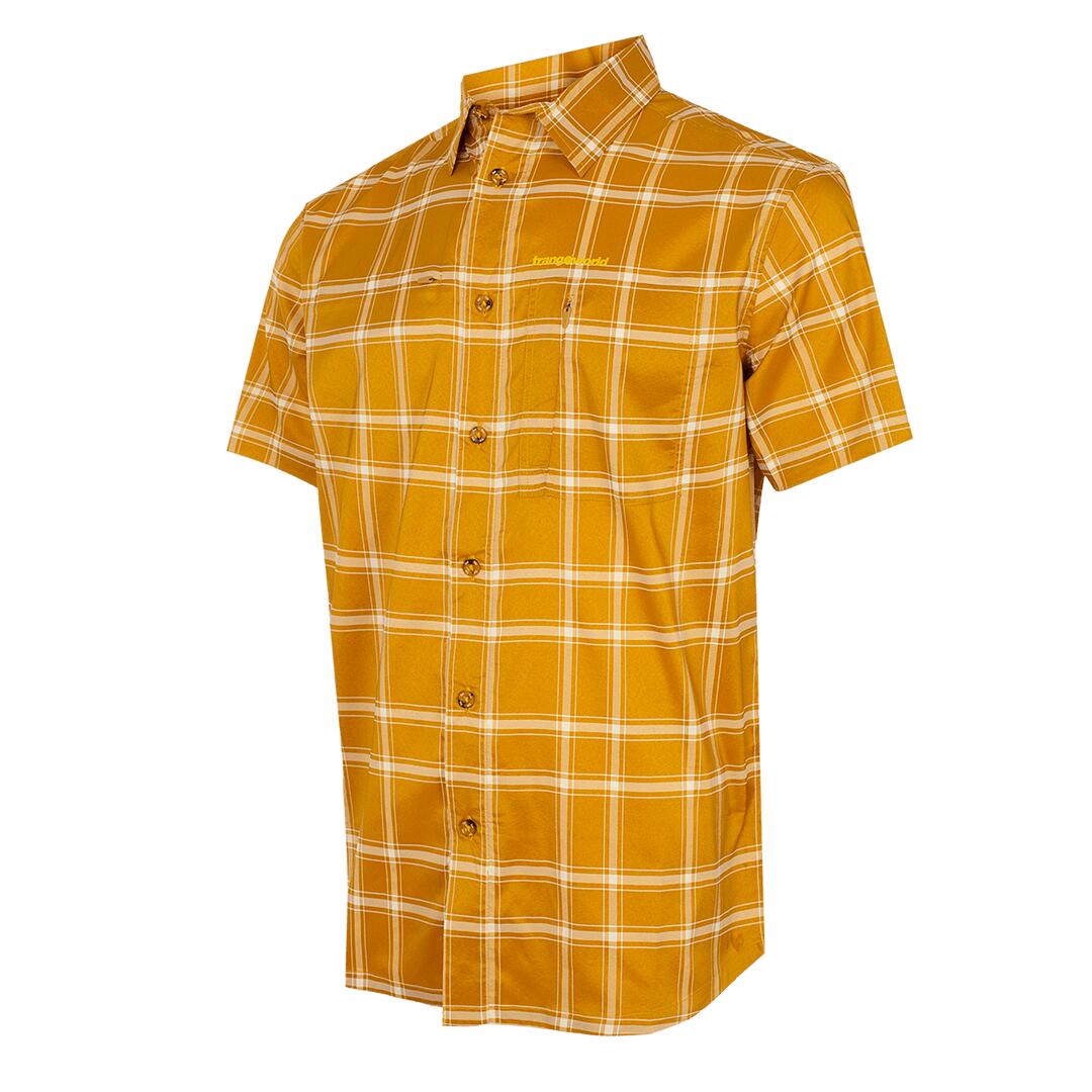 TRANGOWORLD Camisa de manga corta para Hombre Trangoworld Pomball Naranja/Gris