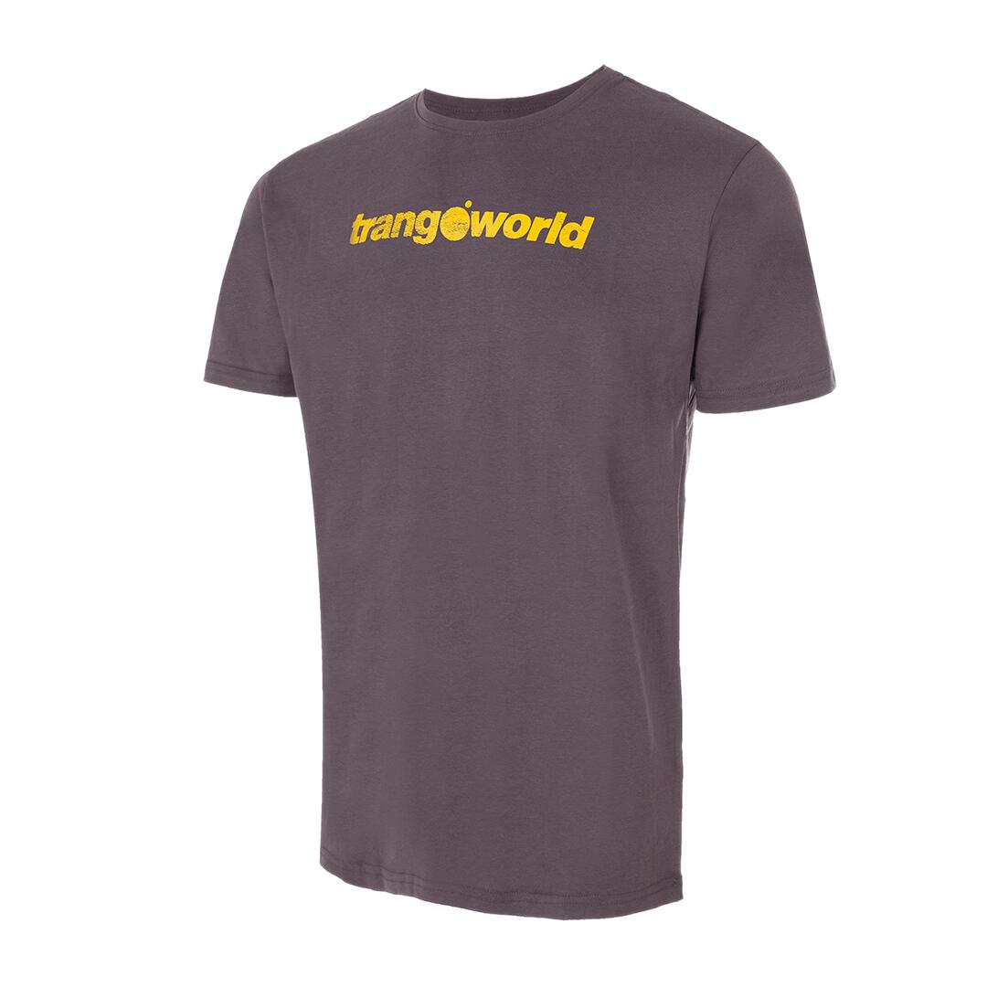 TRANGOWORLD Camiseta de manga corta para Hombre Trangoworld Duero nt Gris