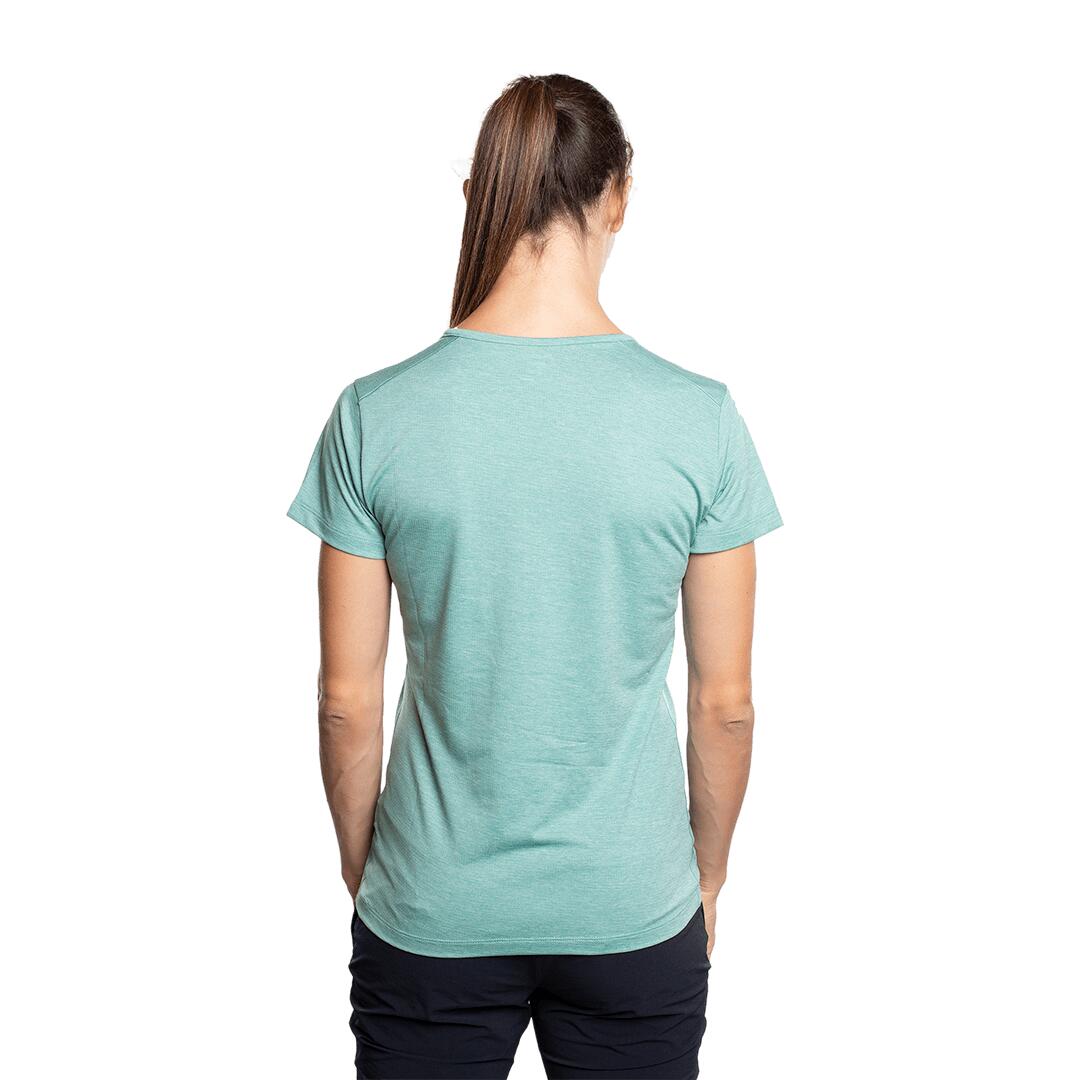 Camiseta para Mujer Trangoworld Rjavina Verde 4/6
