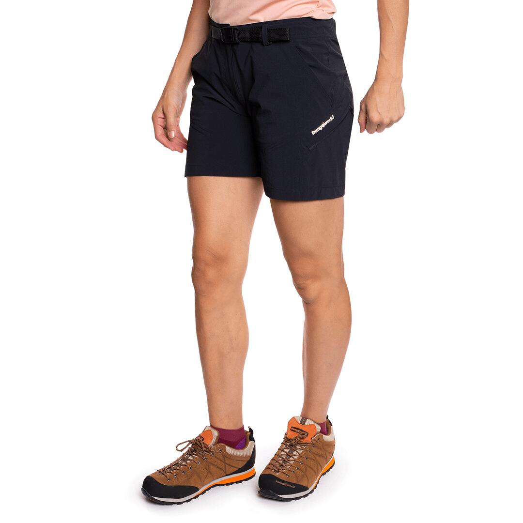 Pantalones cortos para Mujer Trangoworld Yittu vn Negro 3/6
