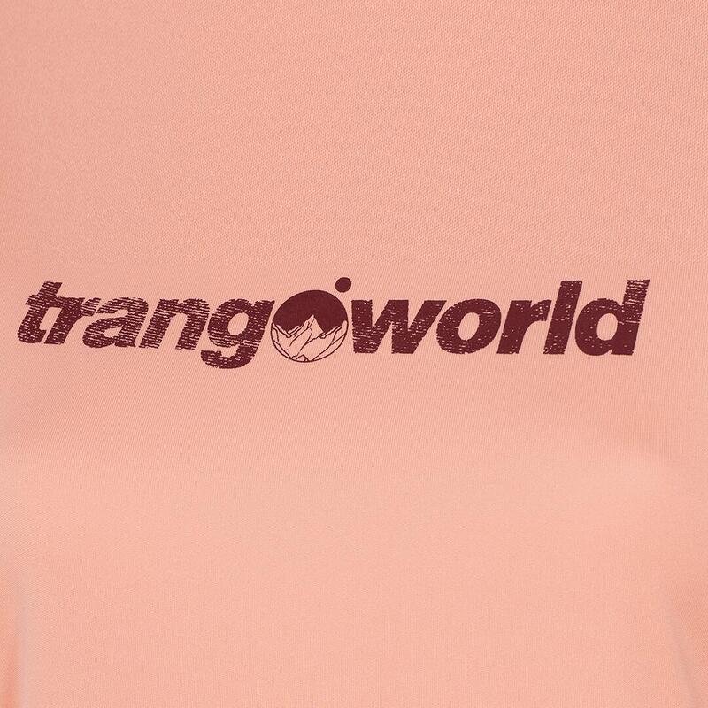 Camiseta de manga corta para Mujer Trangoworld Chovas th Rosa