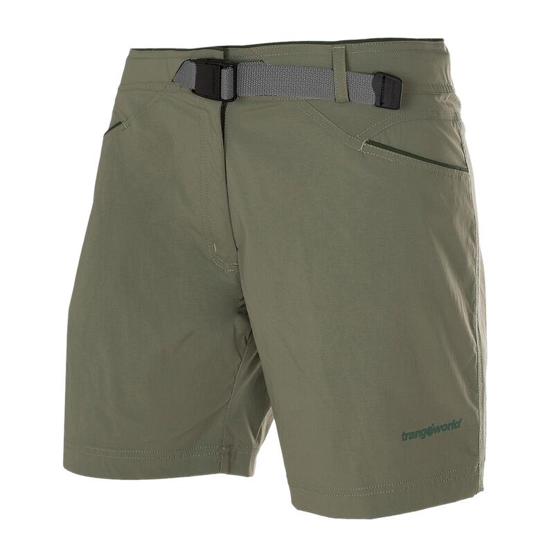 Pantalón corto para Mujer Trangoworld Maladeta vn Verde/Verde