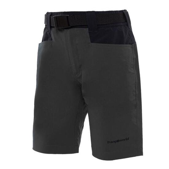 Pantalones cortos para niños Trangoworld Lalin Gris/Negro