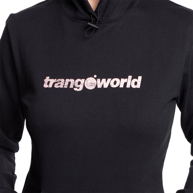 Sudadera para Mujer Trangoworld Sousa Negro