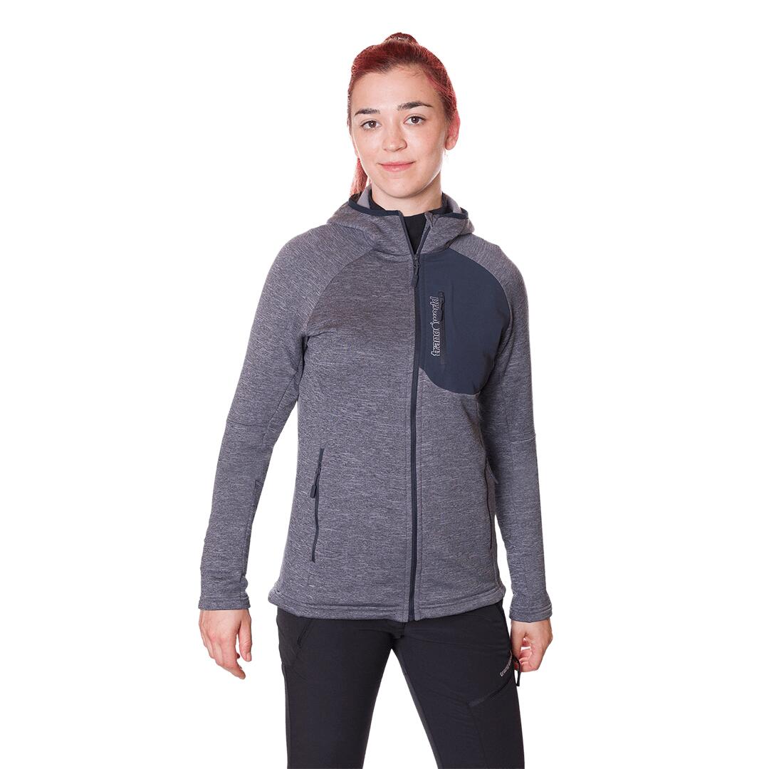 Forro polar para Mujer Trangoworld Wells Gris/Gris 2/7