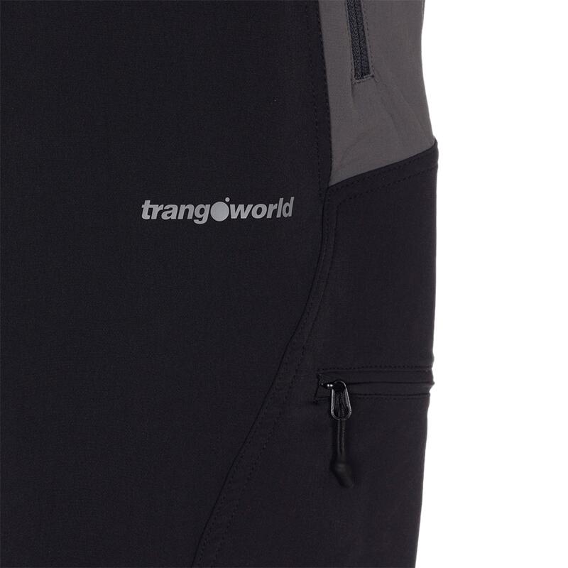Pantalón corto para Hombre Trangoworld Koal th Negro/Gris