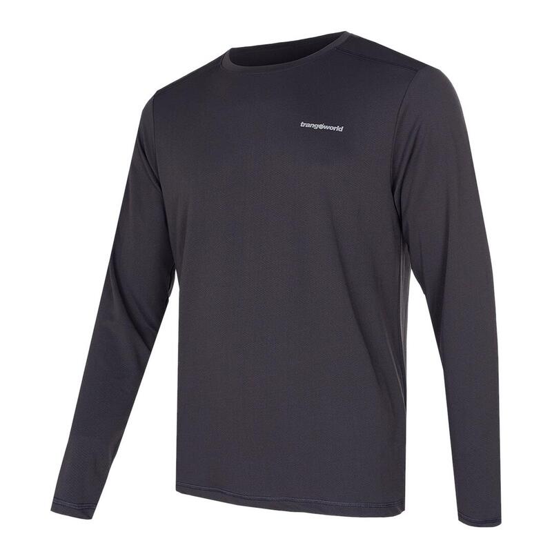 Camiseta de manga larga para Hombre Trangoworld Dundret Gris