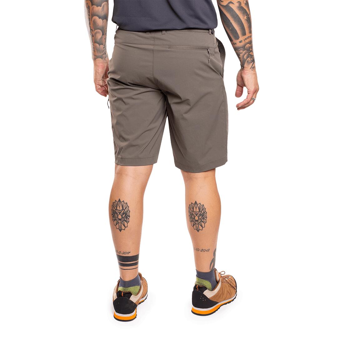 Pantalones cortos para Hombre Trangoworld Laruns Marrón/Negro 4/6