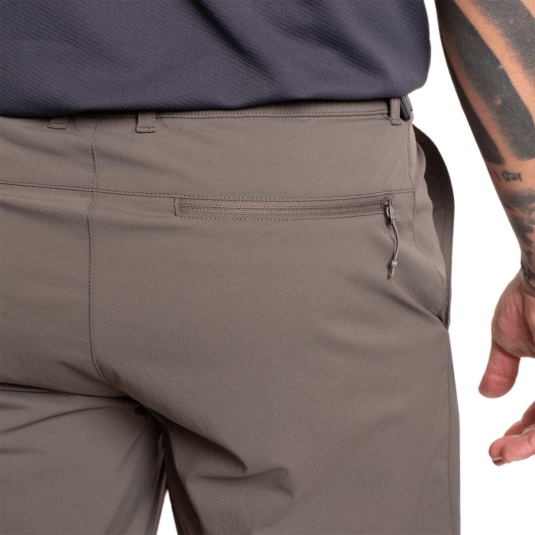 Pantalones cortos para Hombre Trangoworld Laruns Marrón/Negro 5/6